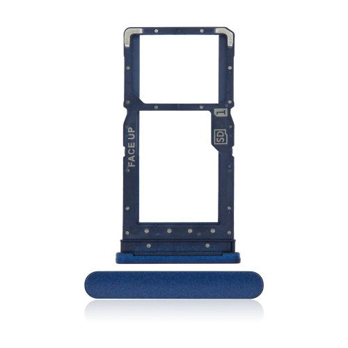 ESOURCE PARTS  Replacement Sim Card Tray Compatible for Motorola Moto G Play (Xt2093 / 2021) (Misty Blue)