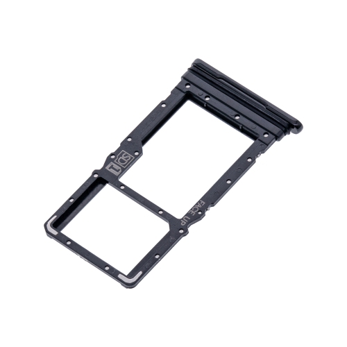 Replacement Single Sim Card Tray Compatible For Motorola Moto G8 Power (Smoke Black)