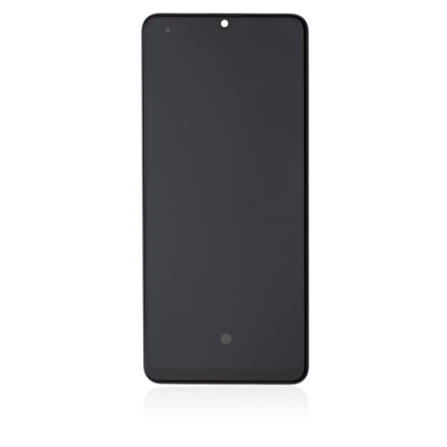 Replacement OLED Assembly With Frame Compatible For Samsung Galaxy A32 (A325 / 2021) (Awesome Black) by ESOURCE PARTS - Refurbished condition - CA$145.79