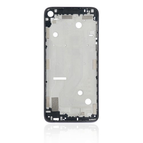 Replacement Mid-Frame Compatible For Motorola Moto G Power (Smoke Black)