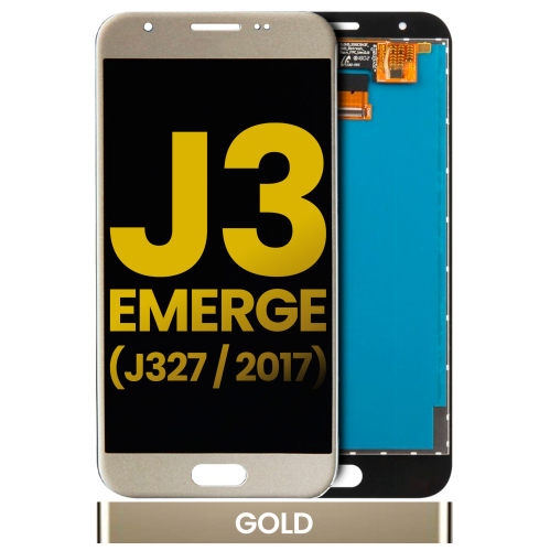 Replacement OLED Assembly Without Frame Compatible For Samsung Galaxy J3 / Emerge / Amp Prime 2 / Express Prime 2 / Eclipse / Prime (J327 / 2017) (Gold) by ESOURCE PARTS - Refurbished condition - Image 4
