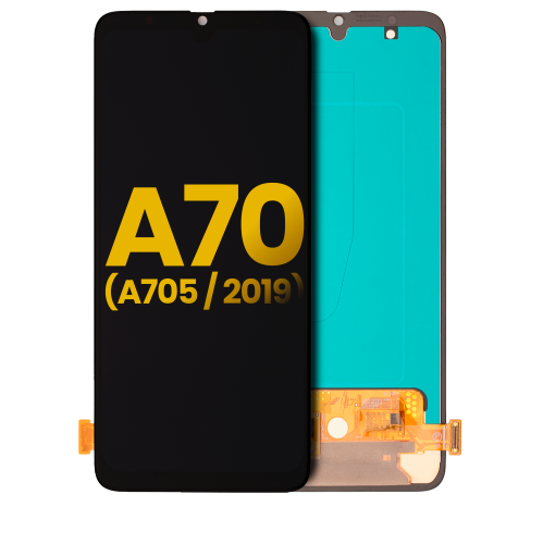 Replacement OLED Assembly Without Frame Compatible For Samsung Galaxy A70 (A705 / 2019) (All Colors) by ESOURCE PARTS - Refurbished condition - Image 5