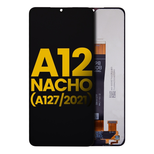 Replacement LCD Assembly Without Frame Compatible With Samsung Galaxy A12 (A125/20) / A12 Nacho (A127/21) by ESOURCE PARTS - Refurbished condition - Image 2