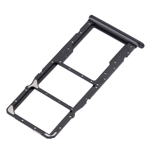 Replacement Dual Sim Card Tray Compatible For Samsung Galaxy A03 Core (Black)