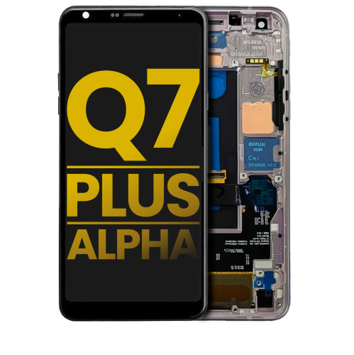 Replacement LCD Assembly With Frame Compatible For LG Q7 / Q7 Plus / Q7 Alpha (Lavender Violet) by ESOURCE PARTS - Refurbished condition - Image 3