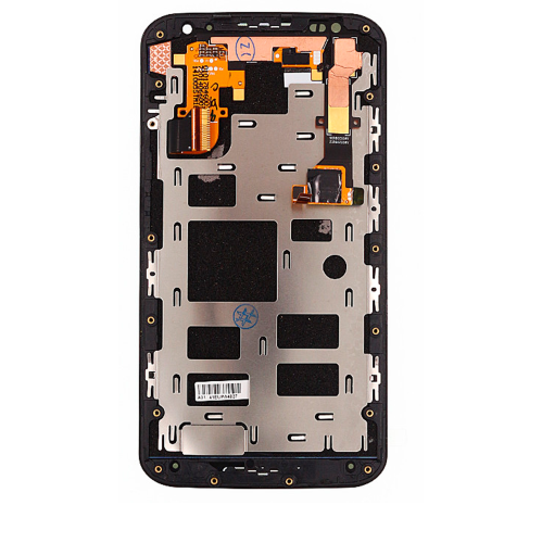 Replacement LCD Assembly With Frame Compatible For Motorola Moto X2 (XT1096 / 2014) (Black) by ESOURCE PARTS - Refurbished condition - Image 3
