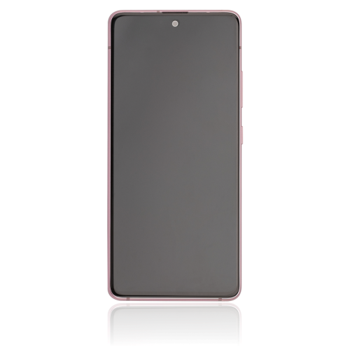 Replacement OLED Assembly With Frame Compatible For Samsung Galaxy A51 5G (A516 / 2020) (Non-Verizon 5G UW Frame) (Prism Cube Pink) by ESOURCE PARTS - Refurbished condition - CA$172.24