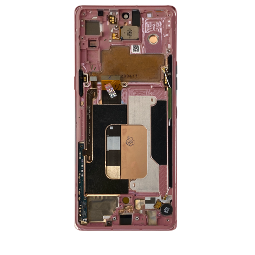 Replacement OLED Assembly With Frame Compatible For LG Velvet 5G (Non-Verizon 5G UW Frame) (Red) by ESOURCE PARTS - Refurbished condition - CA$87.67