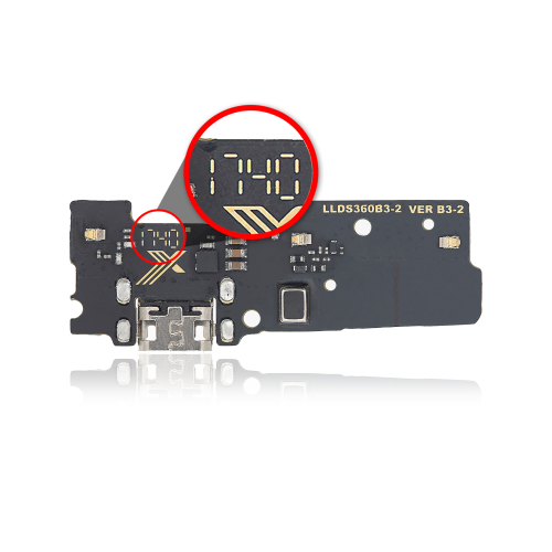 Replacement Charging Port Board Compatible For Motorola Moto E4 Plus (International Version / Rev 1702)