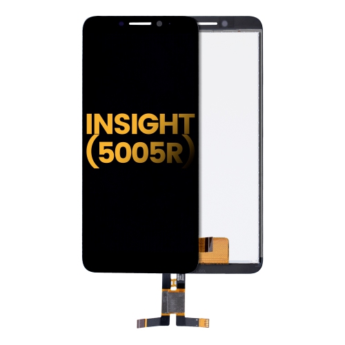 Replacement OLED Assembly Without Frame Compatible For Alcatel AT&T Insight (5005R / 2019) / TCL A1 (A501DL) (Black) by ESOURCE PARTS - Refurbished condition - Image 4