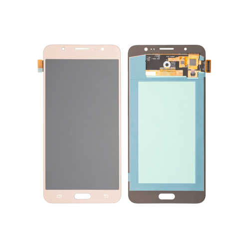 Replacement OLED Assembly Without Frame Compatible For Samsung Galaxy J7 / J7 Duo (Aftermarket Plus) (Gold)