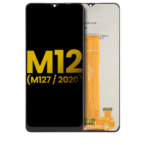 Replacement LCD Assembly Without Frame Compatible For Samsung Galaxy M12 (M127 / 2020) (All Colors) by ESOURCE PARTS - Refurbished condition - CA$54.42