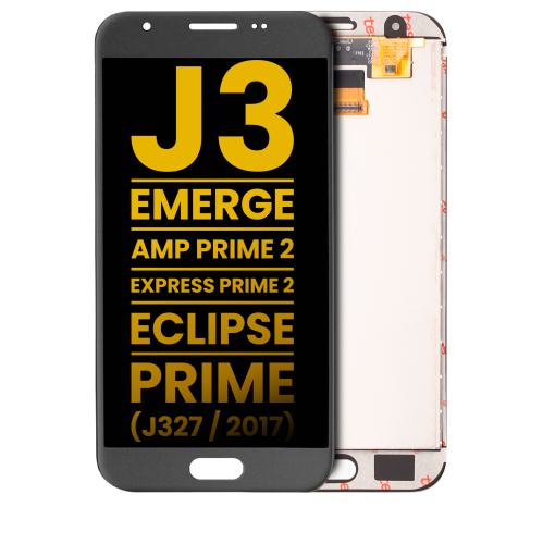Replacement OLED Assembly Without Frame Compatible For Samsung Galaxy J3 / Emerge / Amp Prime 2 / Express Prime 2 / Eclipse / Prime (J327 / 2017) by ESOURCE PARTS - Refurbished condition - Image 4