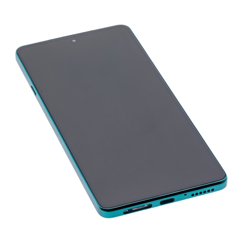 Refurbished - Replacement LCD Assembly With Frame Compatible For Motorola Edge 20 (XT2143 / 2021) (Frosted Emerald)