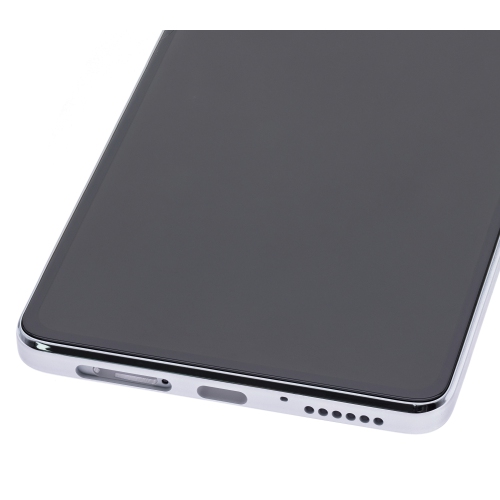 Refurbished - Replacement LCD Assembly With Frame Compatible For Motorola Edge 20 (XT2143 / 2021) (Frosted White)