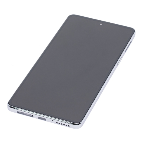 Refurbished - Replacement LCD Assembly With Frame Compatible For Motorola Edge 20 (XT2143 / 2021) (Frosted White)