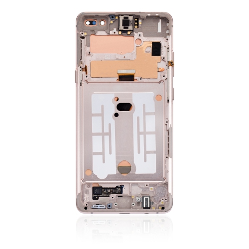 ESOURCE PARTS  Refurbished (Excellent) - Oled Assembly With Frame Compatible for Samsung Galaxy S10 5G (Royal Gold)