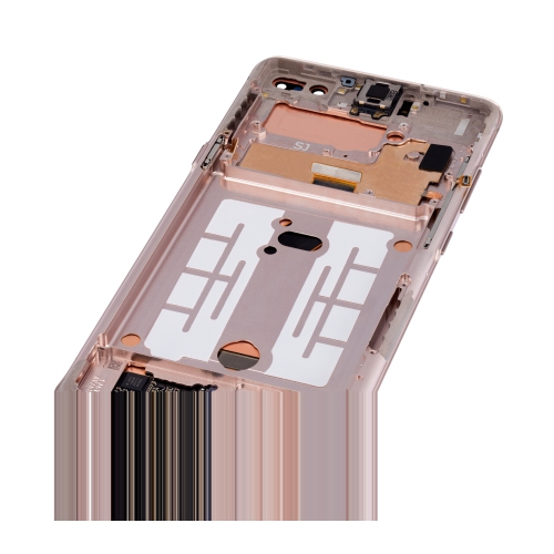 OLED Assembly With Frame Compatible For Samsung Galaxy S10 5G (Royal Gold) by ESOURCE PARTS - Refurbished condition - Image 7