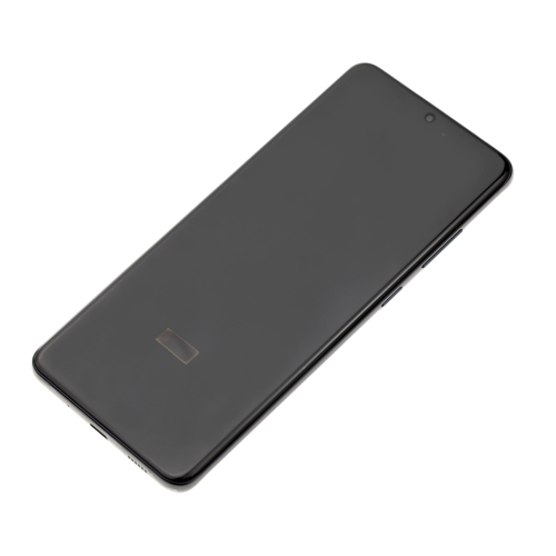 OLED Assembly With Frame Compatible For Samsung Galaxy S20 Ultra 5G (Cosmic Black) by ESOURCE PARTS - Refurbished condition - Image 2
