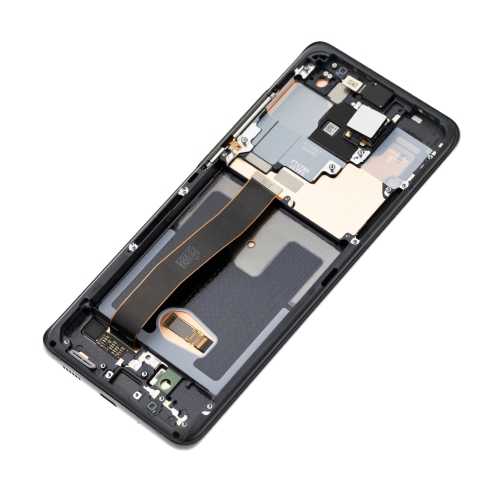 OLED Assembly With Frame Compatible For Samsung Galaxy S20 Ultra 5G (Cosmic Black) by ESOURCE PARTS - Refurbished condition - Image 8