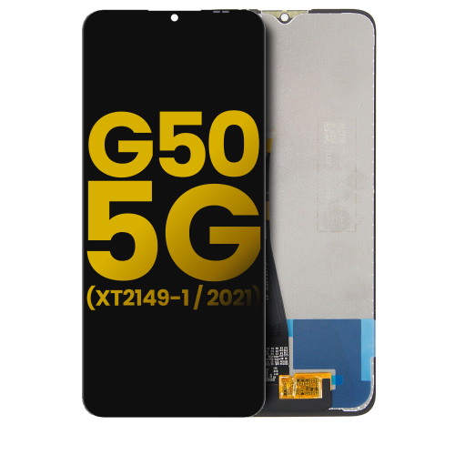 Replacement LCD Assembly Without Frame Compatible For Motorola Moto G50 5G (XT2149-1 / 2021) (All Colors) by ESOURCE PARTS - Refurbished condition - Image 2