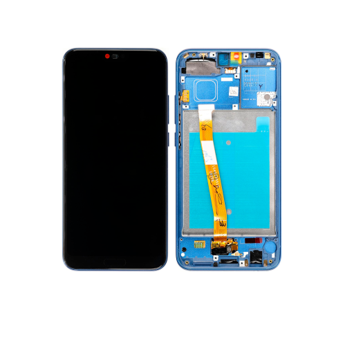 Replacement LCD Assembly With Frame Compatible For Huawei Honor 10 (Phantom Blue) by ESOURCE PARTS - Refurbished condition - Image 4