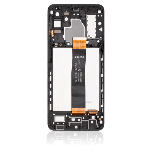 Replacement LCD Assembly With Frame Compatible For Samsung Galaxy A32 5G (A326 / 2021) (All Models) (Awesome Black) by ESOURCE PARTS - Refurbished condition - Image 4