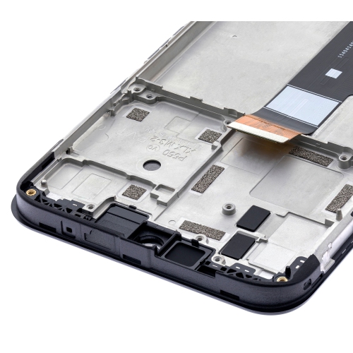 Replacement LCD Assembly With Frame Compatible For Motorola Moto G30 (XT2129 / 2021) (Phantom Black) by ESOURCE PARTS - Refurbished condition - Image 9