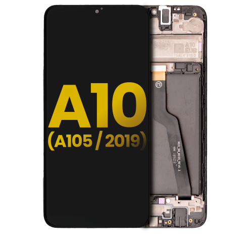 Replacement LCD Assembly With Frame Compatible For Samsung Galaxy A10 (A105 / 2019) (International Dual Sim Version) (Black) by ESOURCE PARTS - Refurbished condition - Image 5