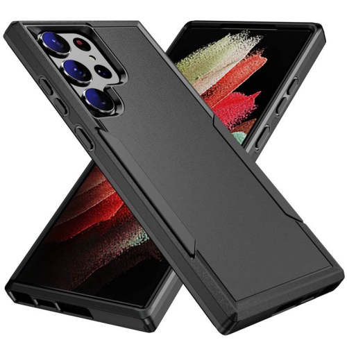 ICM  Topsave Matt Polish PC+Tpu 2 In 1 Slim Lightweight Shockproof, Rugged, Protective Armor Case for Samsung Galaxy S23 Ultra 6.8" 5G