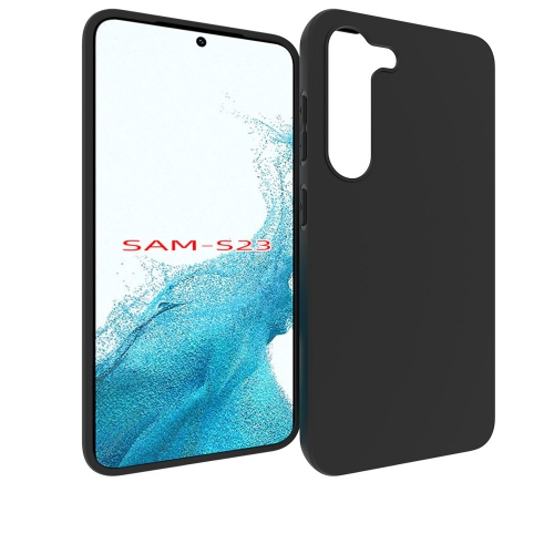 ICM  Topsave Slim, Matte Thin Soft Jelly Gel Tpu Cases for Samsung Galaxy S23 6.1" 5G In Black