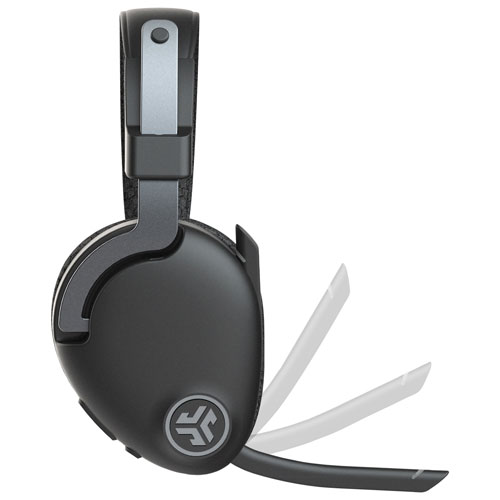 JLab JBuds Work Over-Ear Bluetooth Headphones - Black