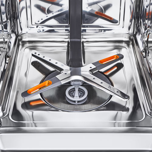 Lave-vaisselle encastrable 24 po 44 dB avec troisième panier de LG - Inox résistant aux taches