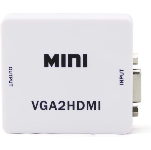 ISTAR VGA to HDMI Adapter Converter with Audio 1080P,, HDMI Video Adapter for Laptop, Computer, Projector