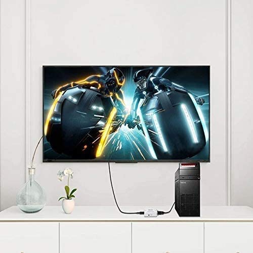 ISTAR VGA to HDMI Adapter Converter with Audio 1080P,, HDMI Video Adapter for Laptop, Computer, Projector