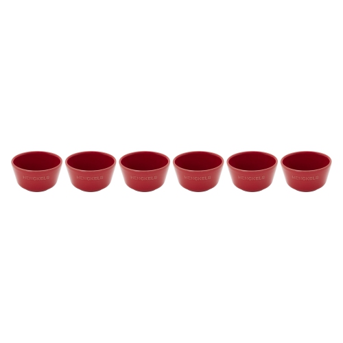HENCKELS Ceramic 6 Piece Round Bakeware Set, Cherry