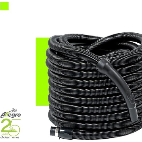 Allegro MU3100 POCO Wall Mounted Garage and Car Central Vacuum System with 30 Ft. Hose and Tools