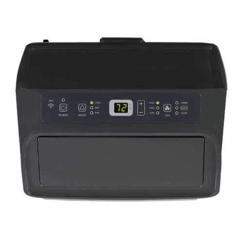 Hisense PAC10W Smart 10,000 BTU / 14,000 (ASHRAE) Portable Air Conditioner, Grey