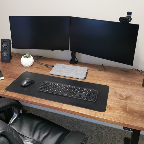 Real Wood Walnut Veneer Table Top 60" x 30"