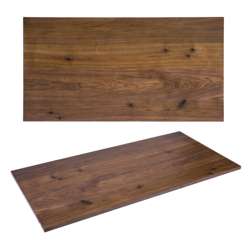 Real Wood Walnut Veneer Table Top 48" x 30"