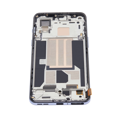 Replacement OLED Assembly With Frame Compatible For OnePlus Nord 2 5G (Gray Sierra) by ESOURCE PARTS - Refurbished condition - Image 4