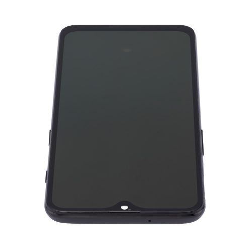 Replacement OLED Assembly With Frame Compatible For OnePlus 6T (Aftermarket Plus) (Mirror Black)