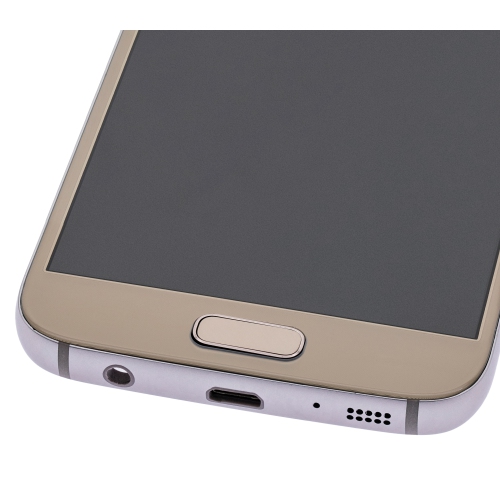 Replacement OLED Assembly With Frame Compatible For Samsung Galaxy S7 (All US Models) (Gold Platinum) by ESOURCE PARTS - Refurbished condition - Image 4