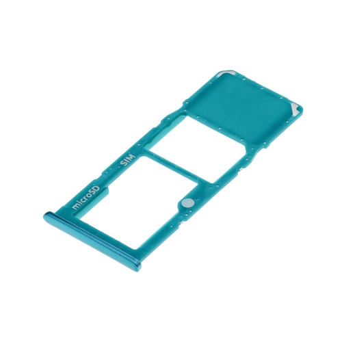ESOURCE PARTS  Replacement Single Sim Card Tray Compatible for Samsung Galaxy A50S (A507 / 2019) (Prism Crush Green)
