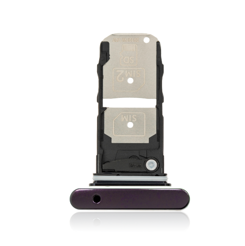 ESOURCE PARTS  Replacement Dual Sim Card Tray Compatible for Motorola Edge 5G (Xt2063 / 2020) (Smokey Sangria)