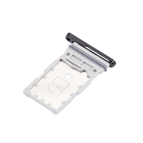 Replacement Dual Sim Card Tray For Samsung Galaxy S22 5G / S22+ Plus 5G (SM-S906W) - Phantom Black