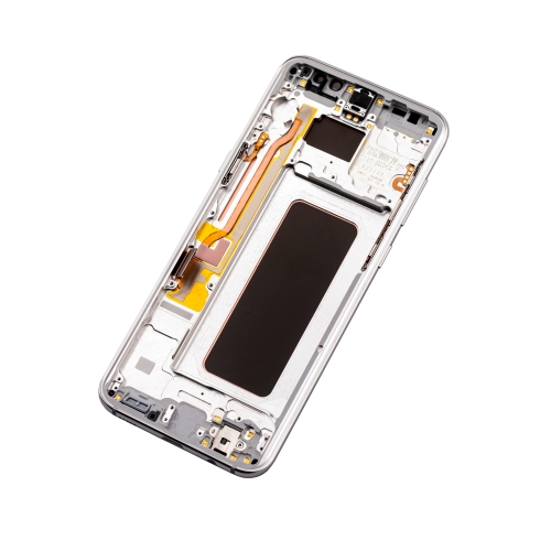 Replacement OLED Assembly With Frame Compatible For Samsung Galaxy S8 Plus (Arctic Silver) by ESOURCE PARTS - Refurbished condition - Image 9