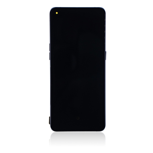 Replacement OLED Assembly With Frame Compatible For OPPO Find X3 / X3 Pro (Gloss Black) by ESOURCE PARTS - Refurbished condition - Image 3