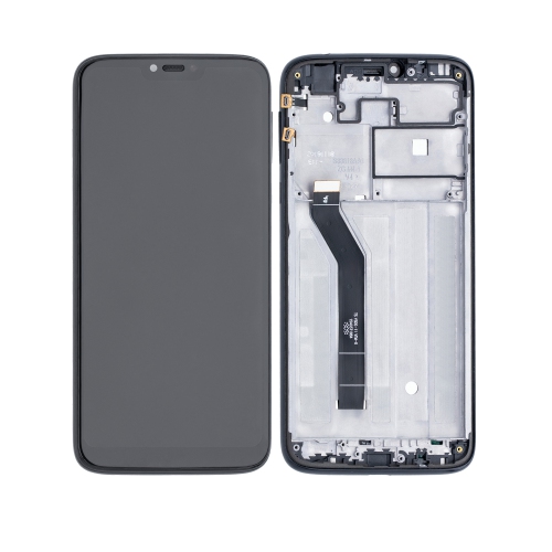 ESOURCE PARTS  Refurbished (Excellent) - Replacement Lcd Assembly w Frame Compatible for Motorola Moto G7 Power (Xt1955-1/2/4/7 / 2019)