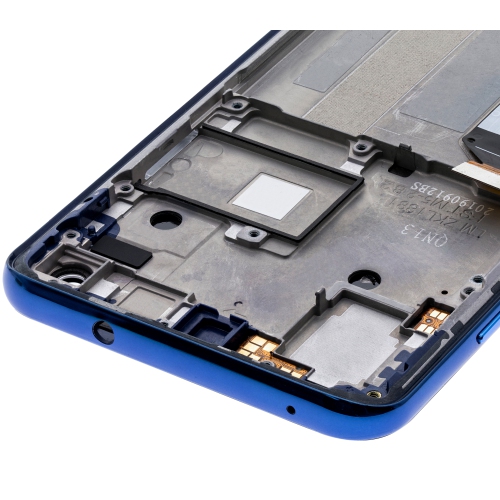 Replacement LCD Assembly With Frame For Motorola One Vision (XT1970 / 2019) / P50 (Sapphire Gradient) by ESOURCE PARTS - Refurbished condition - Image 5